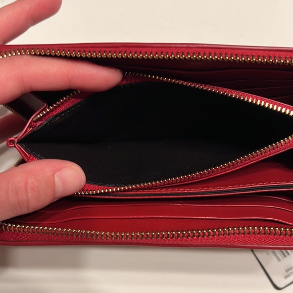 Versace Leather Zip Around Wallet - Picture 8 of 10